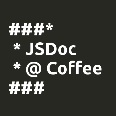 CoffeeScript JSDoc